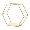Ironwork Storage Rack Wall-mounted Living Room Wall OrnamentsFigurine Storage Rack Room Wall Decoration and Wall Ornaments