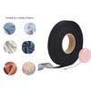 Hem Tape Width 2cm Iron-On Hemming Tape with Scissors & Tape Measur East To Use for Clothes Pants