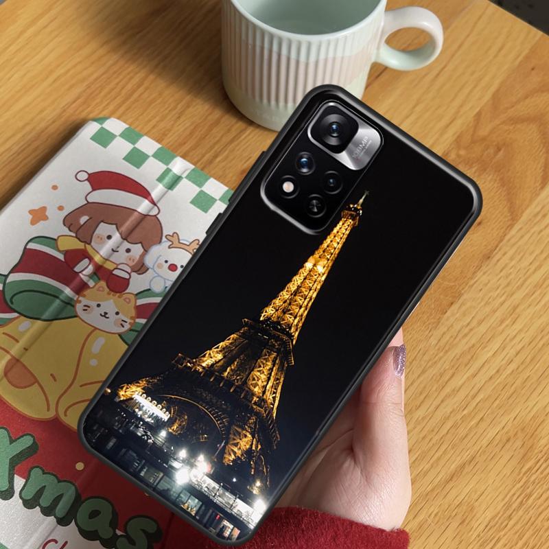 Paris Eiffel Tower Case For Xiaomi Redmi Note 14 13 12 11 10 9 15 Pro Plus Redmi 15C 13 10C 12C 13C 14C 15 Cover