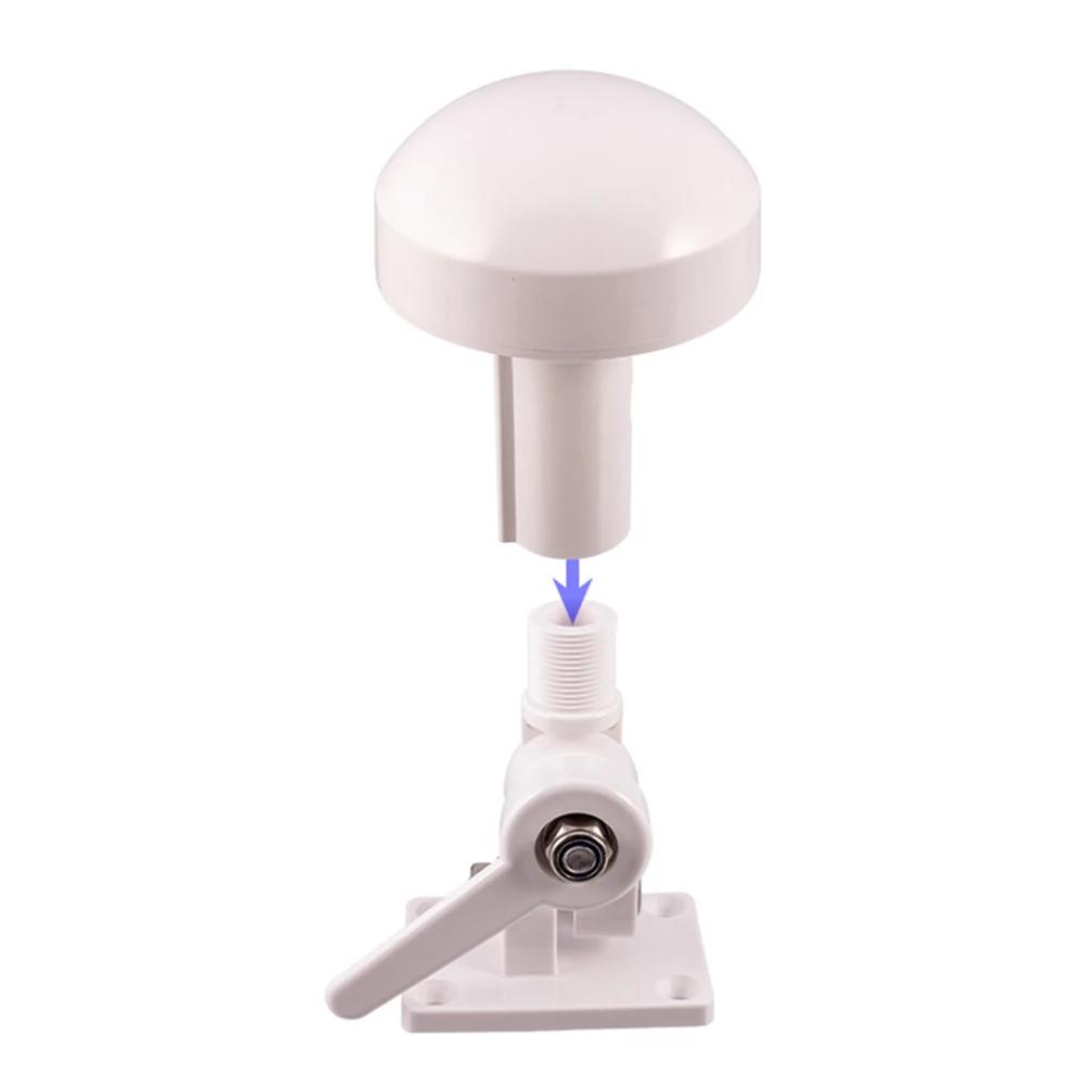 1pc GPS Antenna Housing With Base Outdoor Antenna Accessories Mushroom Head Design Positioning Antenna Accessory