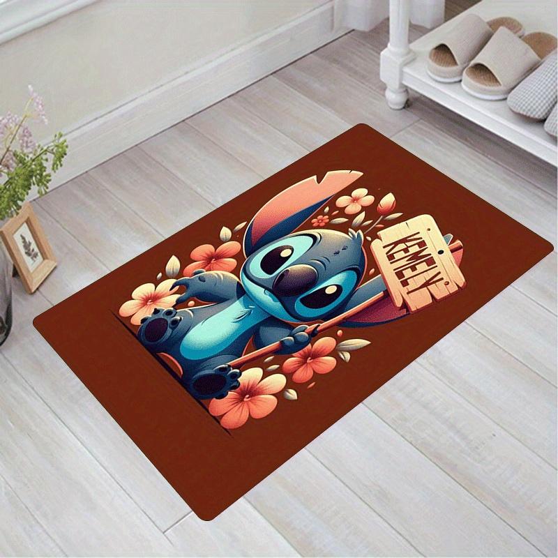 

1pc Stitch Pattern Area Rug Soft Flannel Floor Mat for Living Room,Office,Bedroom and Carpet,Sofa Coffee Table Floor Mat 60cm by 90cm