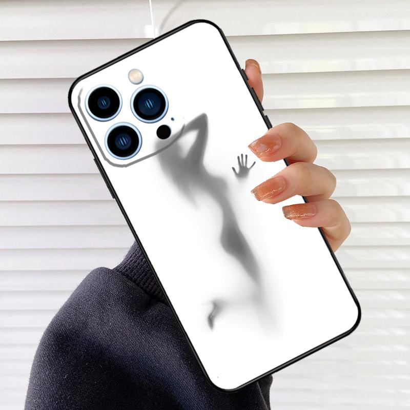 

Woman Silhouettes Phone Case For iPhone 17 16 15 14 13 12 11 Pro Max mini 15 16 Plus 16e 17 Air Cover Fundas iPhone 17Pro MAX