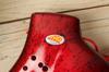 TNG Ocarina Instrument Plastic AC Ocarina Tube Playing Resin Fingering Chart Included [12 Holes/Triple/Alto/C Key] (Red)
