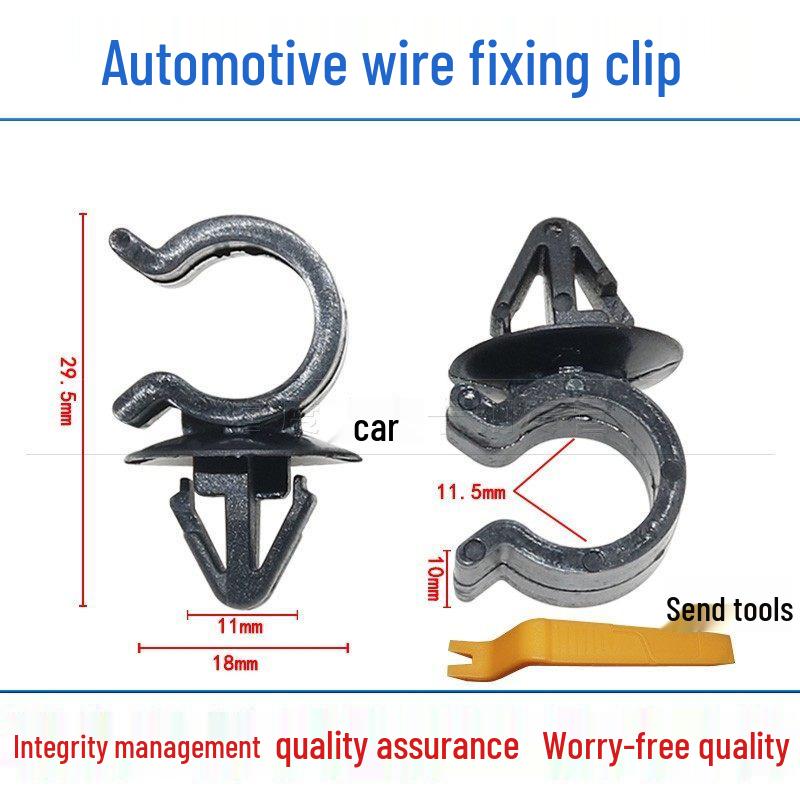 Fixed Plastic Buckle for Automotive Wiring Harness and Circuit Support
