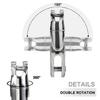 10/12 6/8 UniversalBoats Double Swivels Connector Chain Anchors Pin StainlessSteel