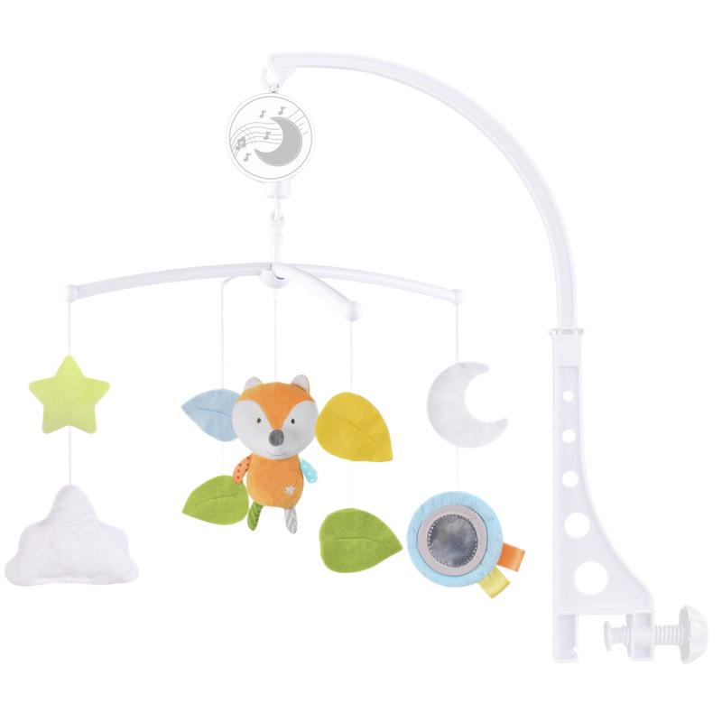Calming Wind Chime Baby Crib Mobile - Music Rattle Pendant for Bedside or Hanging Decor
