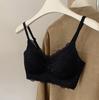 Pure Desire Style Sexy Lace Seamless Small Breasts Gather To Show Big and High Value Integrated Fixed Cup Bra