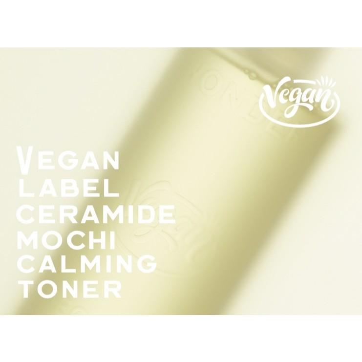 TONYMOLY Wonder Vegan Label Ceramide Mochi Calming Toner 100ml, 500ml