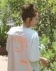 Hybrid Multifunctional Fluorescent Line Embroidery Core Line Unisex Surfing Casual Wear Short Sleeve Summer Clothes 262G1038 Natural White L [Gatcha]