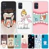 Wisdom Teeth Dentist Tooth Case Phone Cover for Samsung Galaxy A52 A51 A50 A42 A32 A22 A12 A02S A72 A71 A70 A41 A31 A21S A40 A30