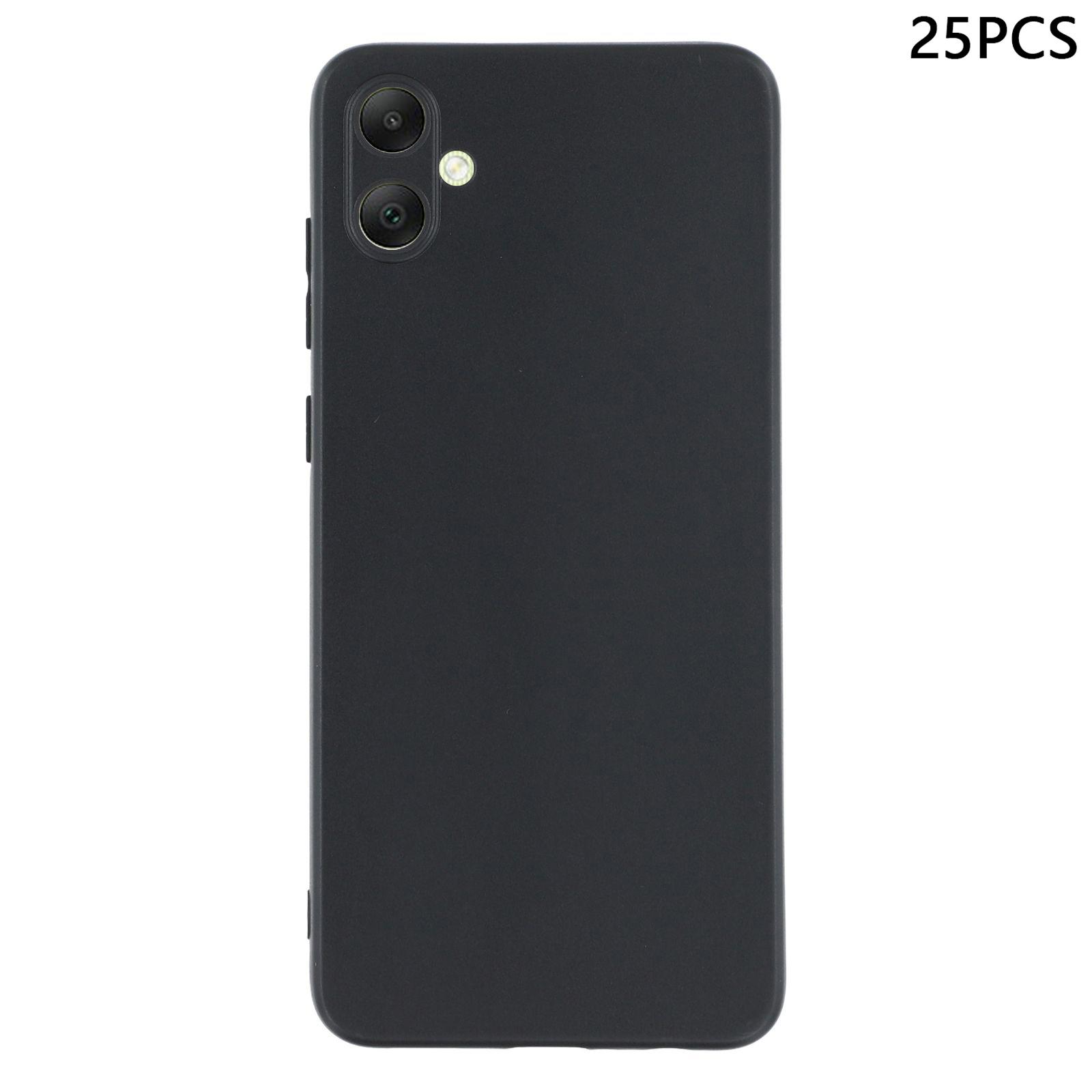 

Bulk Purchasing 25Pcs For Samsung Galaxy A05 4G Case 1.2mm TPU Matte Phone Cover Black