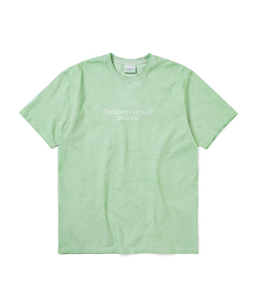 THISISNEVERTHAT Sprayed Fr-Logo Tee Pale Mint