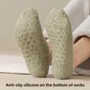 10-1 Coral Fleece Warm and Non Slip Floor Socks for Men and Women, Foot Warmers for Winter, Foot Warmers, and Thick Velvet Home Sleeping Socks