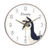 8inch Creative Cartoon Wall Clock Silent Movement Non Ticking Wall Mounted Clock Simple Bedroom  Kitchen Office Home Decoration