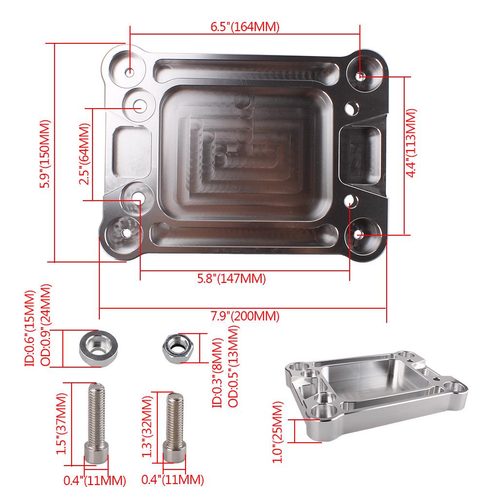 Honda Civic K20/K24 Aluminum Gear Shift Lever Base
