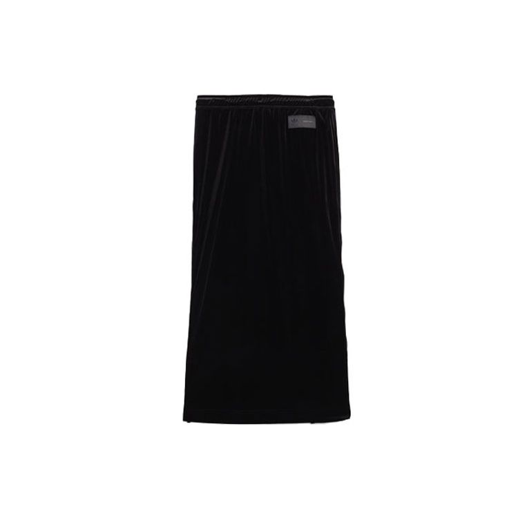 Adidas Originals X Angel Chen Collaboration Casual Sports Side Stripe Skirt Women Skirts Black GM8746