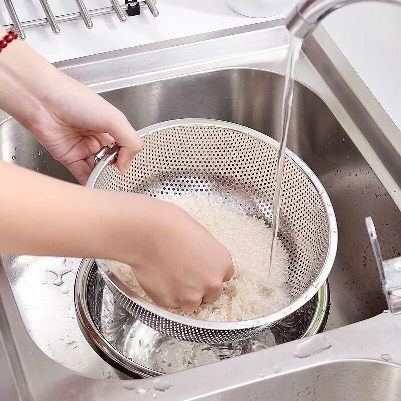304 Stainless Steel Kitchen Draining Basket