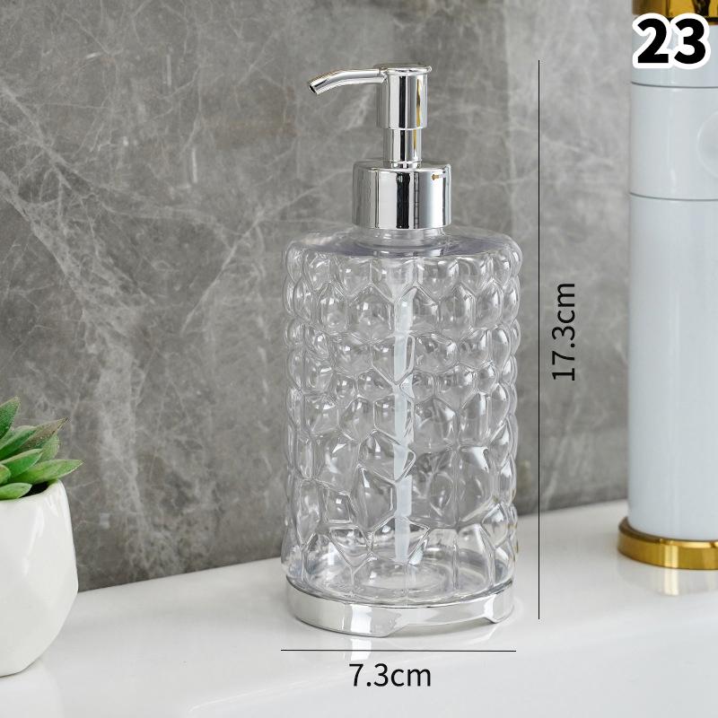 Soap Dispenser For Liquid Bathroom Empty Refill Subbottle Detergent Kitchen Press Type Hand Sanitizers Shower Gel Shampoo Bottle