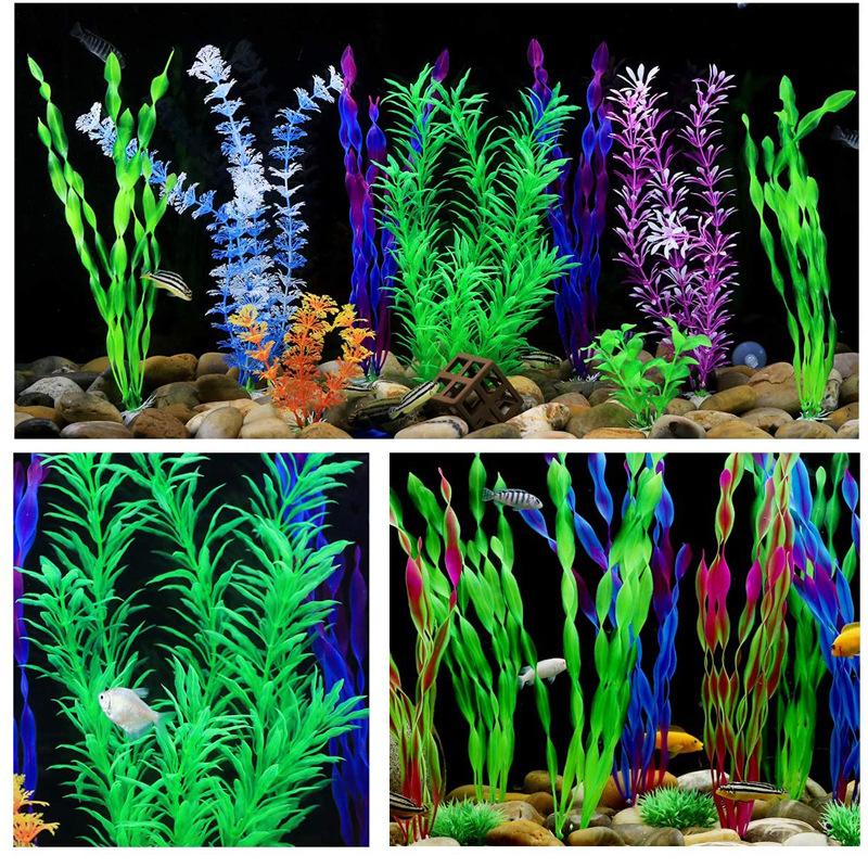 9 Stck x Knstliche Wasserpflanzen Gro Aquarium Gras Pflanze Kunststoff  Aquarium Dekoration gnstig kaufen  Preis, kostenloser Versand, echte  Bewertungen mit Fotos  Joom