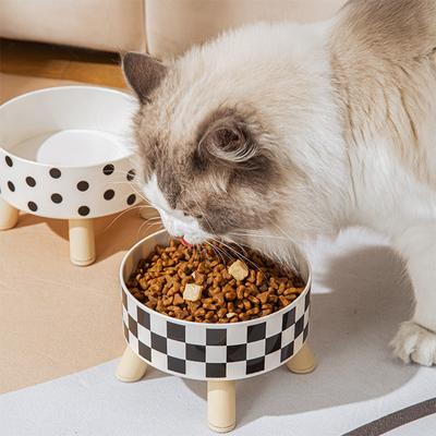Gamelle surélevée pour chats, anti-étouffement, avec support, pour l'alimentation et l'eau des animaux de compagnie, pour petits et moyens chiens