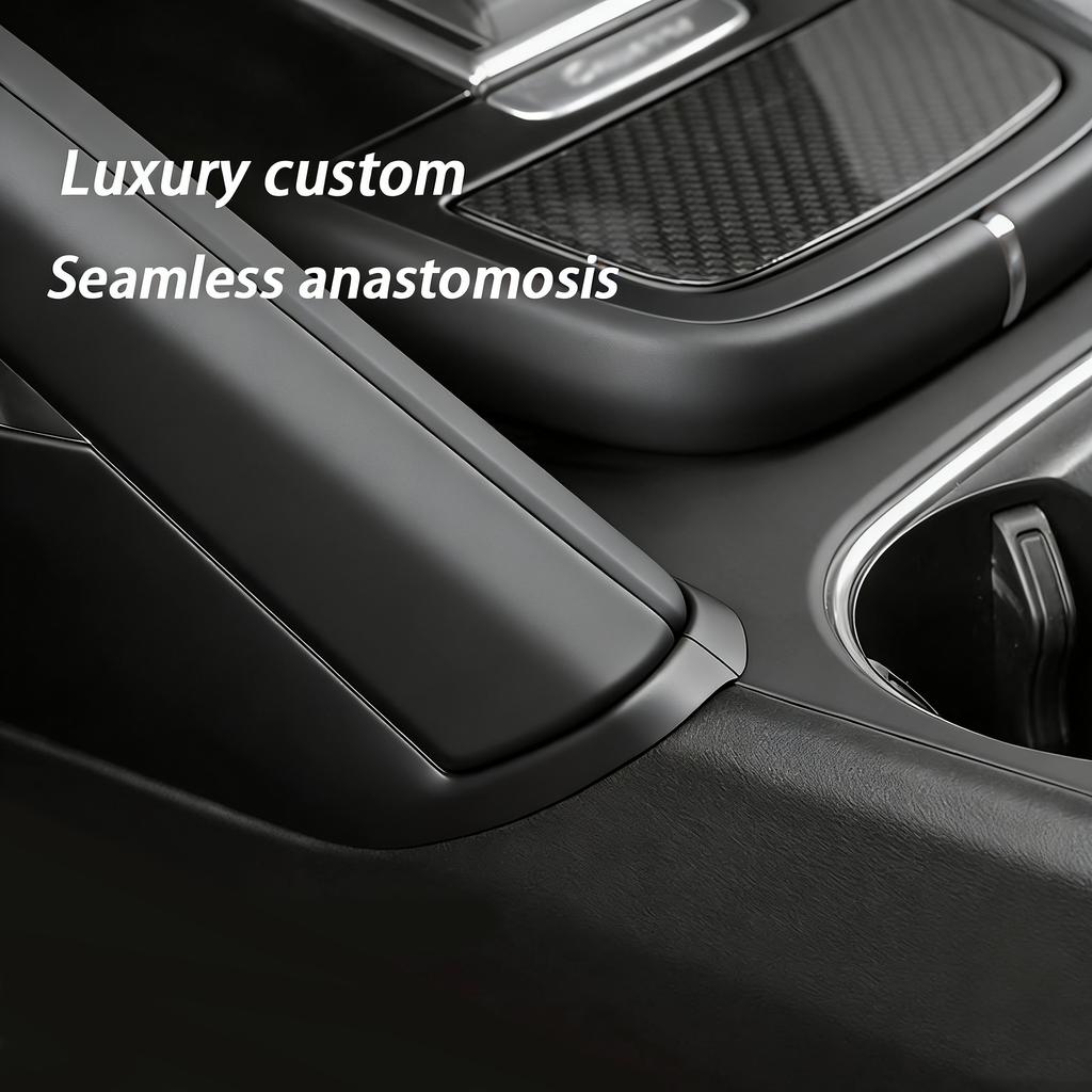Same Color As The Original Car For Porsche Cayenne Armrest Organizer Center Console Modification Accessorie  ABS Material