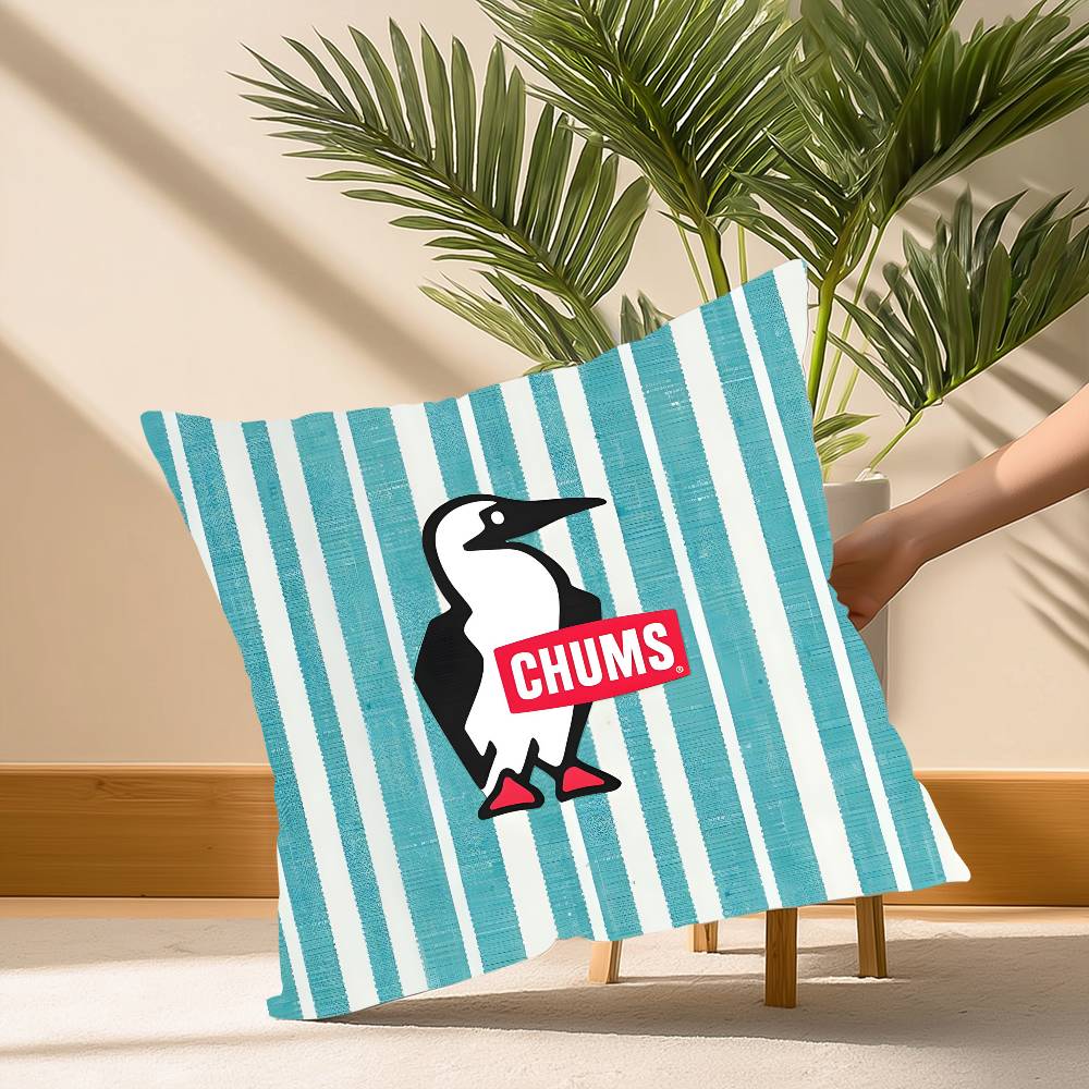 

Fashion C-Chums-s Pillow Case Soft Plush Fabric Double Sided Print Decorative Home Living Room Gift Cushion 30cm x 30cm