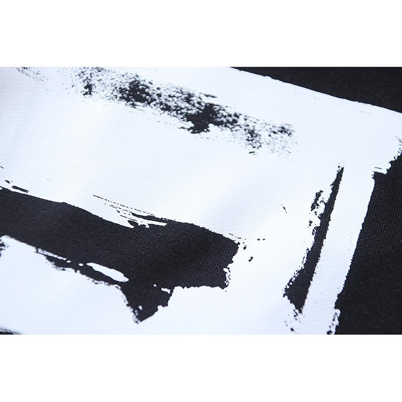 1272 Off-White 2025 Jesień/Zima Nowa Bluza z Kapturem na Zamek Męska i Damska ze Wzorem Strzałki Malowanym Grafitti