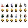 Witch magic Theme Birth Date Celebration Decorations cake topper balloons banner Backdrop spiral designed for Girls Infant Shower Supply