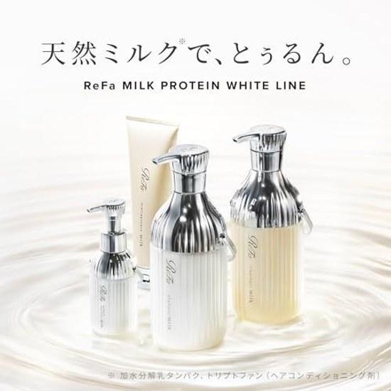 ReFa MILK PROTEIN (500g White Floral Musk ShampooTreatment Set)