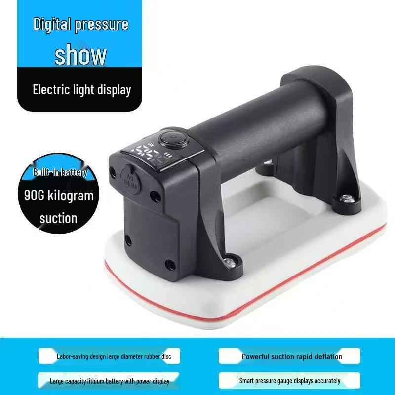 High-Power Electric Suction Cup Vacuum Pump with Digital Display