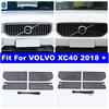 Plastic Auto Front Grille Ert Net Ect Screening Mesh Cover Trim Protection For VOLVO XC40 2018 - 2025 Interior Accessories