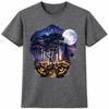Owl T-Shirt Wildlife Graphic Tee Nature Bird Animal Lover Forest Gift Top