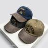 New Men Women Street 3D Patched Camouflage Letters Baseball Hats Sunshade Color Block Versatile Personal Peaked Caps Ins Fashion