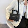 Crossbody Bag for Women  Fashion Casual Western Style Shoulder Handbag Simple Texture Messenger Small Square Bag