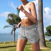 Women's High Waist Elastic Waistband Sport Shorts with Pockets Lightweight Running Casual Activewear Bottoms