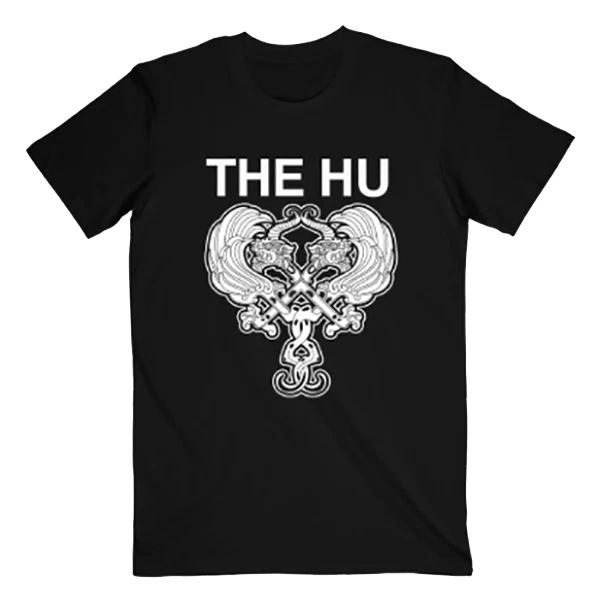 New The Hu Crest Logo Classic T Shirt Black All Streetwear Harajuku S