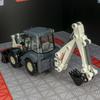 1/50 Simulation Scale Alloy Engineering Vehicle Model Two-way Forklift Excavator Simulation Rich In Details, Finely Crafted