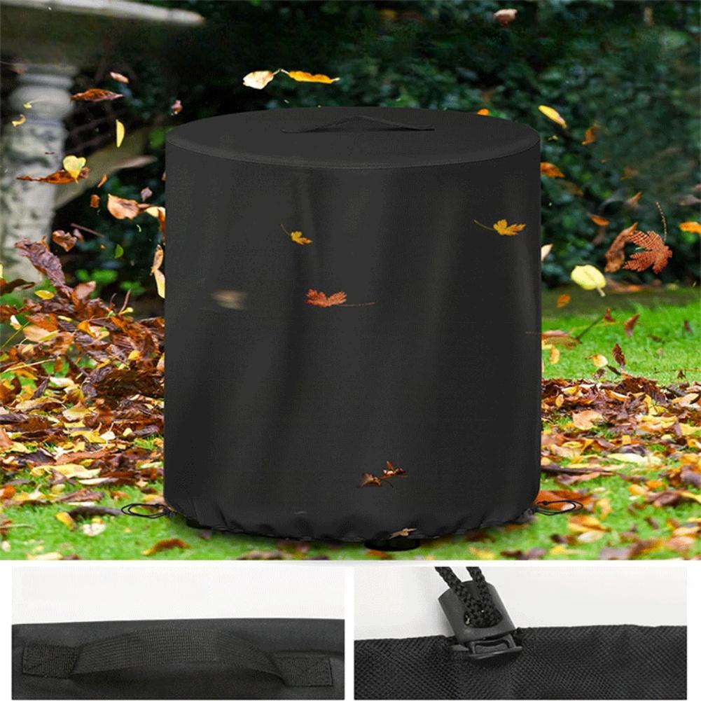 Copertura Rotonda per Riscaldatore con Coulisse per Colonne da Fuoco a Propano Impermeabile e Resistente alle Intemperie Protezione da Esterno