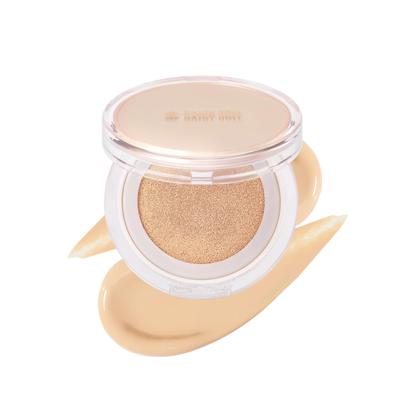 X DAISY DOLL by MARY QUANT Glow Soft Cushion Natural Beige with a Healthy Cushion Highly Hard To Pores Are Not Niacinamide Cushion "Coverage" "Shiny"