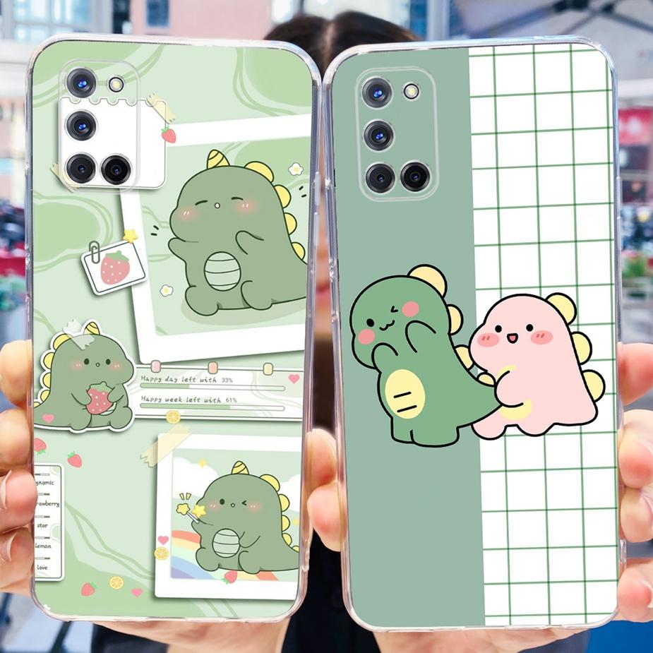 For Oppo A52 A72 A92 Case Cute Fashion Painted Cover Soft Silicone Phone Case For Oppo A92 A 52 72 OppoA52 OppoA72 Fundas Bumper