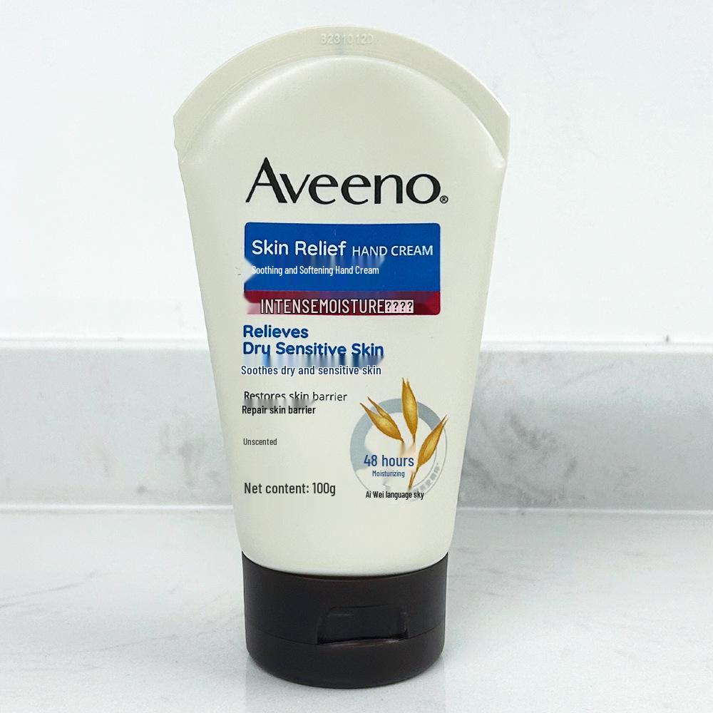 Aveeno 100 г Натуральный овес Успокаивающий и увлажняющий крем для ног и рук 100g Soft Hand Cream, expiry until 2028