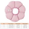 Cute Cat Cone Collar Prevent Licking Wound Waterproofing Adjustable Soft Cat Recovery Collar S Pink