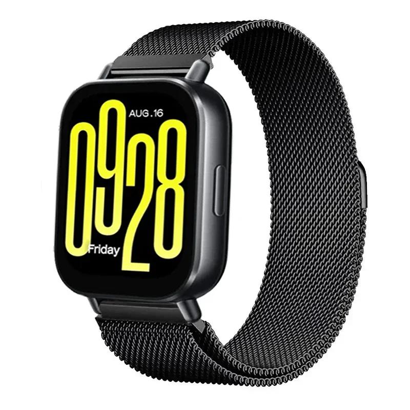 Cinturino a Maglia Milanese da 22 mm per Redmi Watch 5 Active/Redmi Watch 5 Lite Braccialetto in Metallo per Huawei Watch GT5 4/Pro 46mm Cinturino Correa