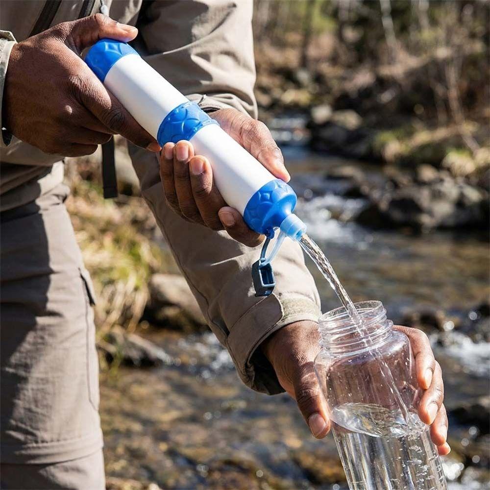 Purifier Purification Water Filter Straw Drinking Water Filtering Straw  Outdoor