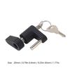 Trailer Tongue Coupler Lock Heavy Duty Anti Theft Versatile Coupler Lock for RVS Trucks Toolbox