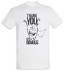 Thank You Captain Obvious T-Shirt Fun Geek Nerd Computer Scientist Coder Gamer