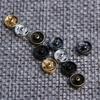 10/24Pcs 5mm Mini Button DIY Doll Clothes Metal Invisible Snap Buckle Doll Clothing Sewing Home Accessories Gifts