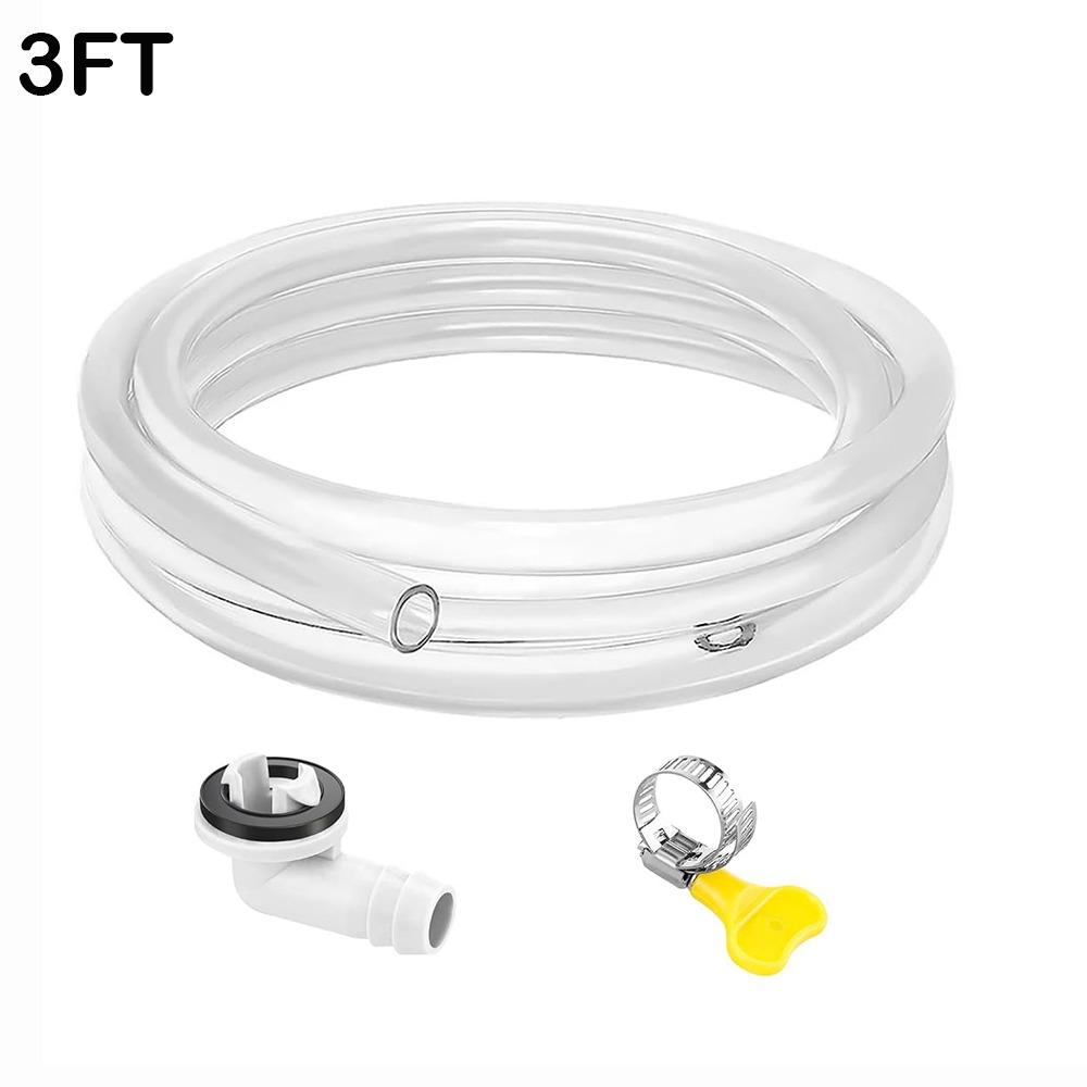 

Герметичный сливной шланг кондиционера Замена сливной трубы кондиционера Детали для оконного кондиционера Мини-сплит-системы 3FT