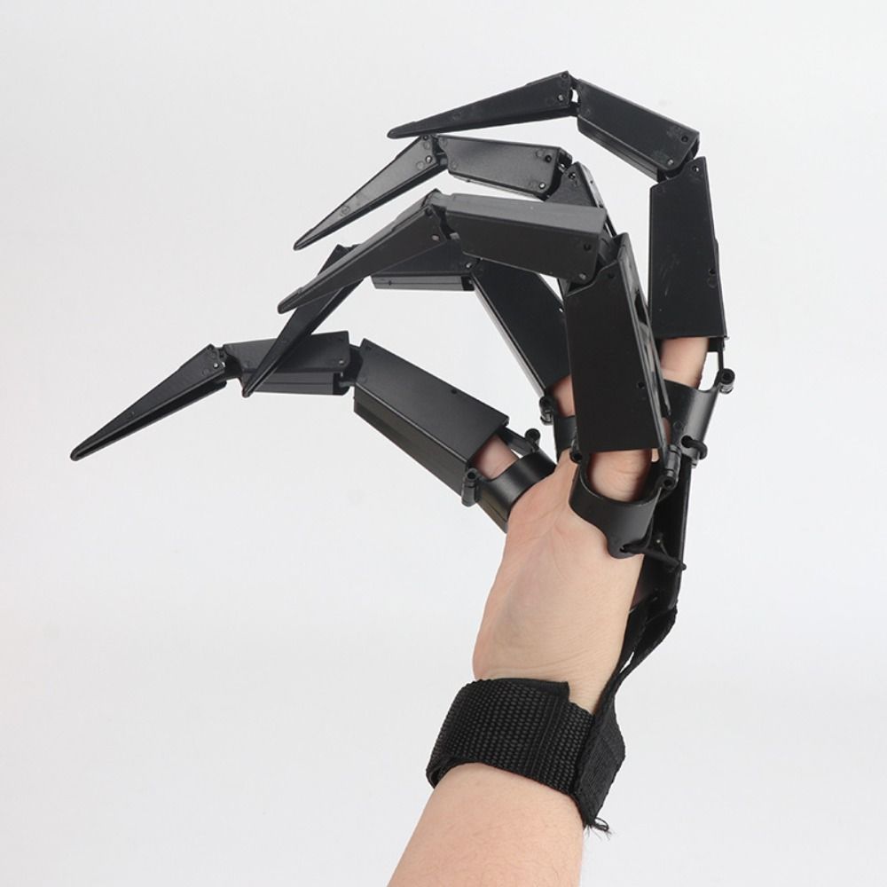 3D Scary Skeleton Hand Toys Skeleton Hand Extensions Flexible Finger 3D Articulated Finger  Party