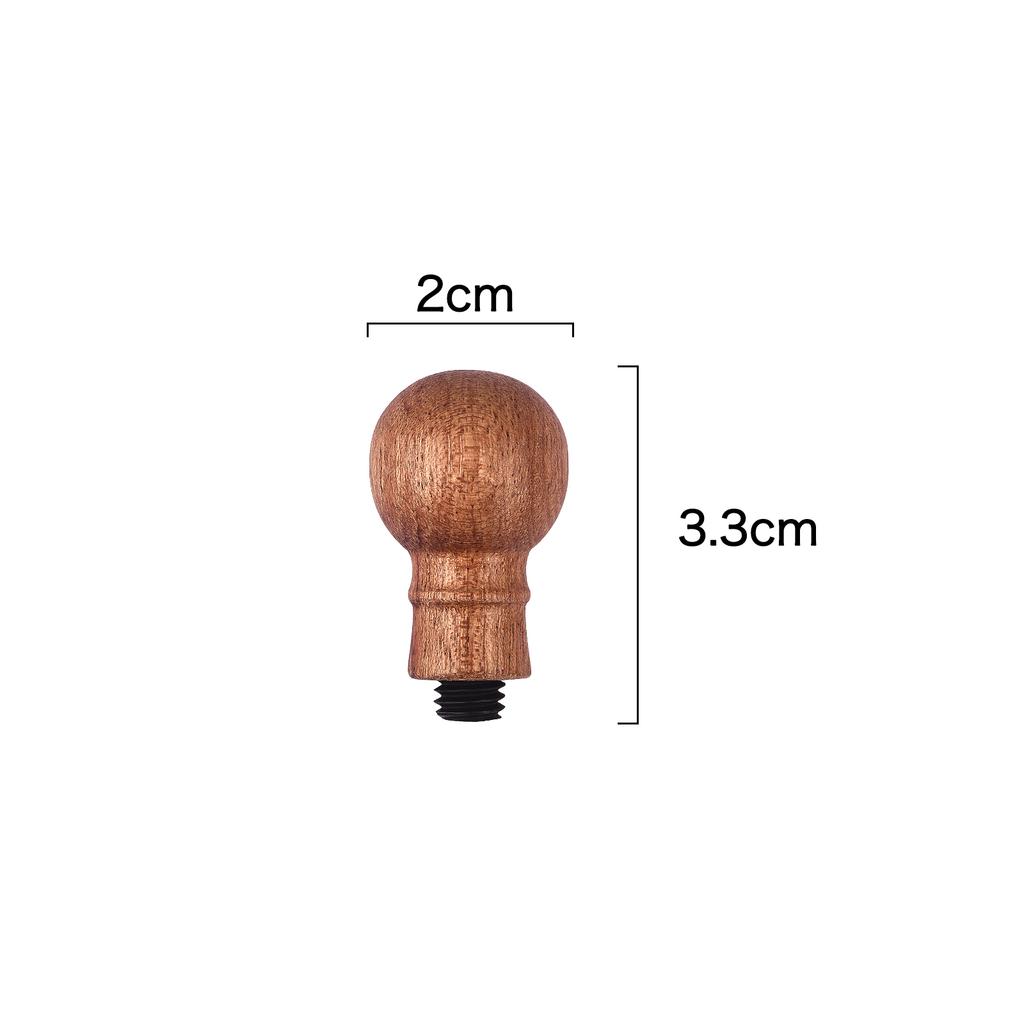 Quality Wood Handle Wax Seal Stamp Accessories Portable Mini Diy Seal Tool Retro Pearwood Walnut Handles Post Gifts Decorative